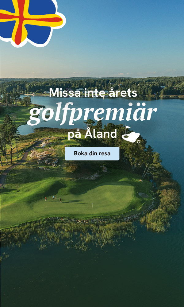 Golfpremiär Åland Banner