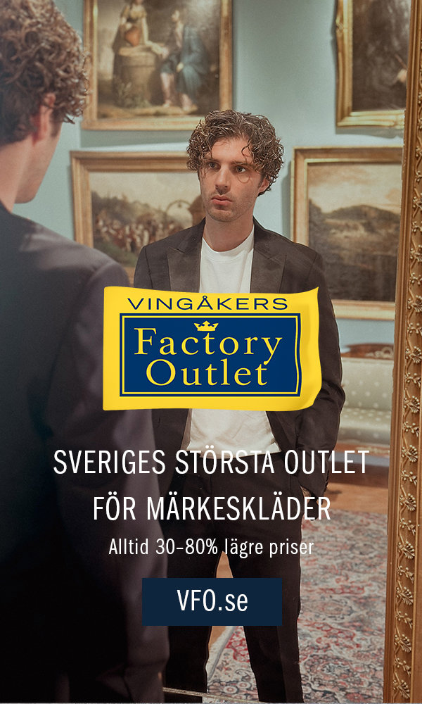 vingåkers factory outlet banner