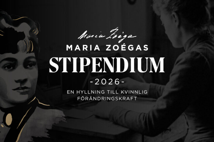 maria zoegas stipendium 2026 2