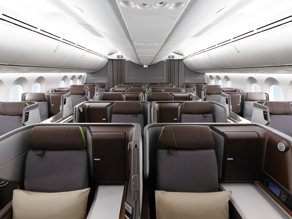 Eva Air interior